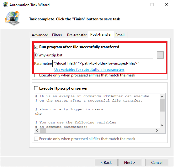 Bat-file to move file on local pc