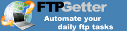 FTPGetter es un administrador automático y programador de FTP