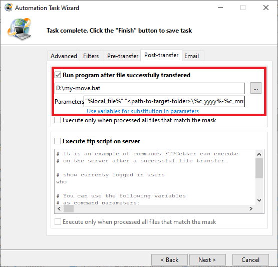 Bat-file to move file on local pc