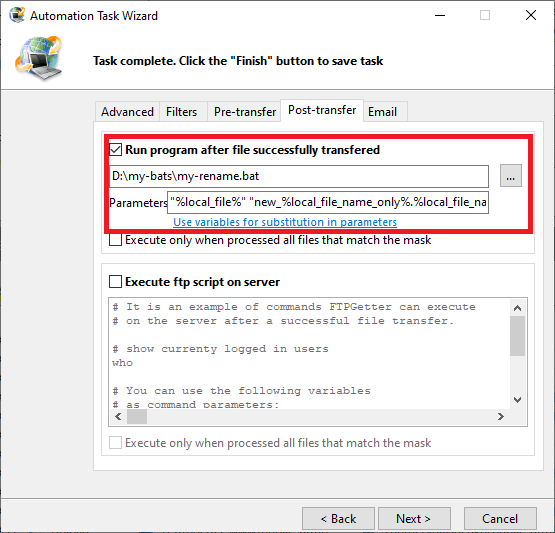 Bat-file to rename file on local pc