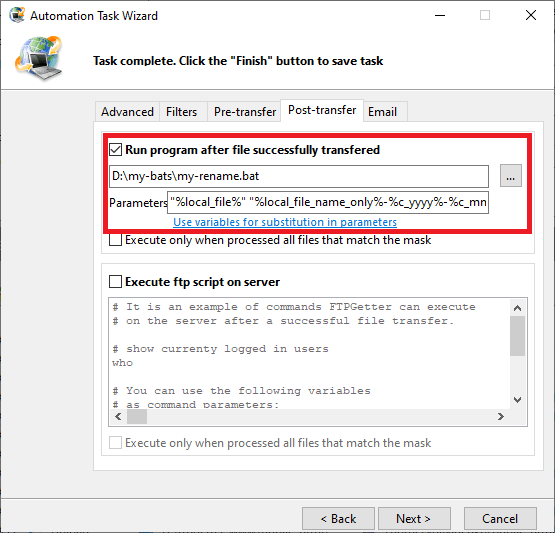 Bat-file to rename file on local pc